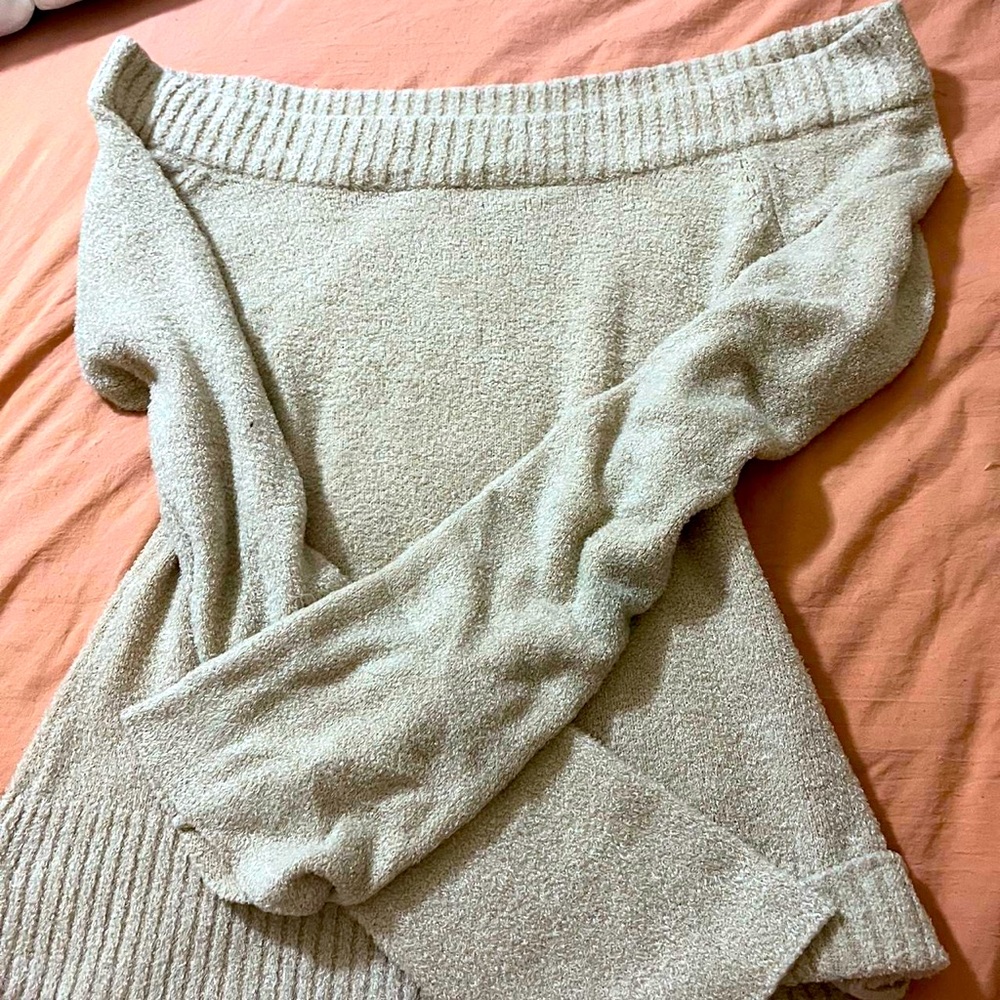 Vintage off shoulder sweater